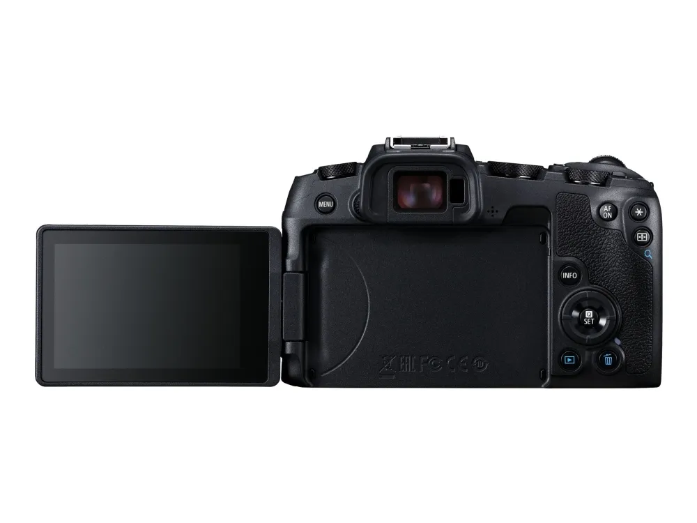 Canon EOS RP - Digitalkamera - spejlløst - 26.2 MP - Full Frame - 4K / 25 fps - 4.3x optisk zoom RF 24-105 mm F4-7.1 IS STM objektiv - Wi-Fi, Bluetooth