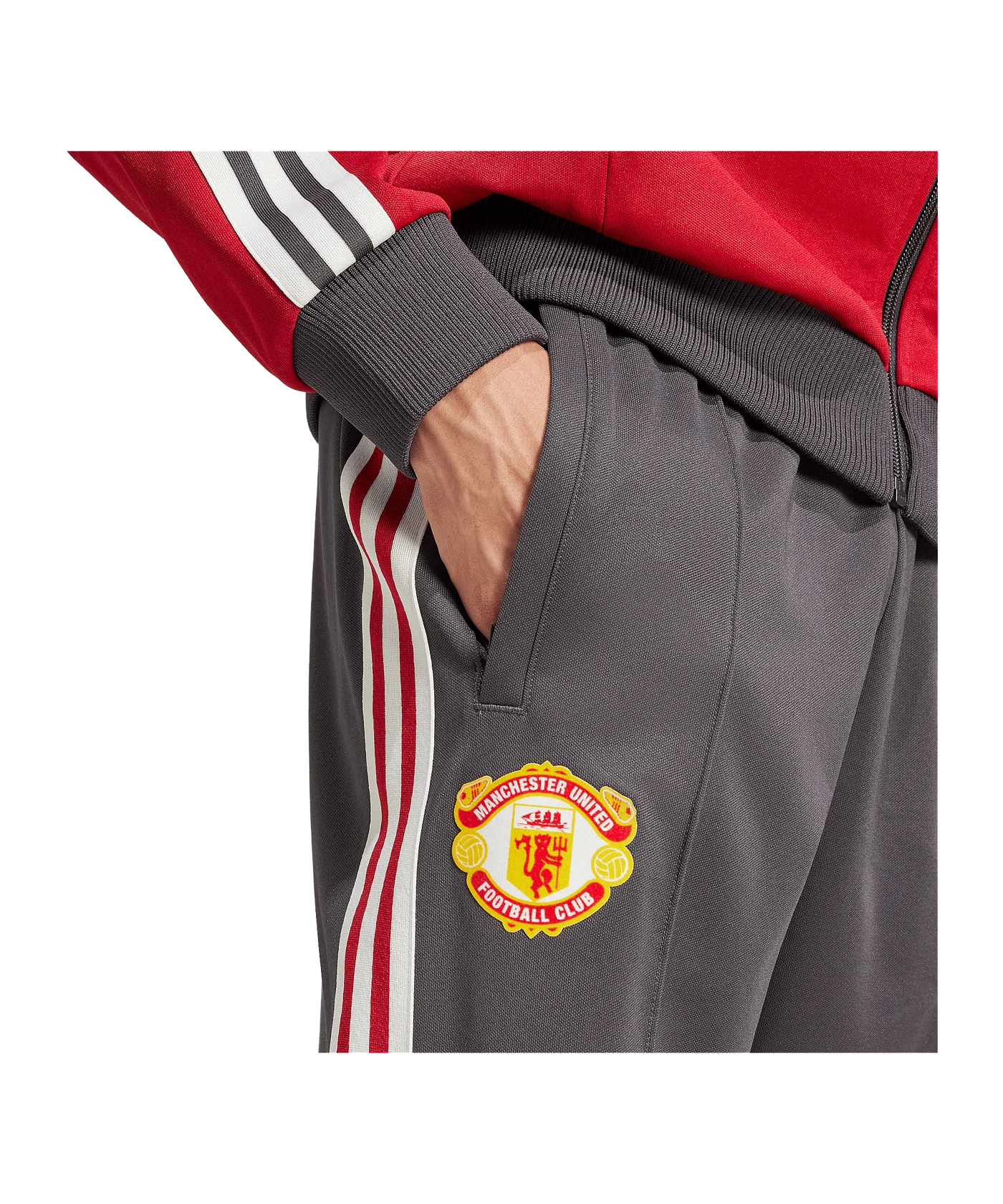 adidas Originals Manchester United Beckenbauer Trainingshose Schwarz