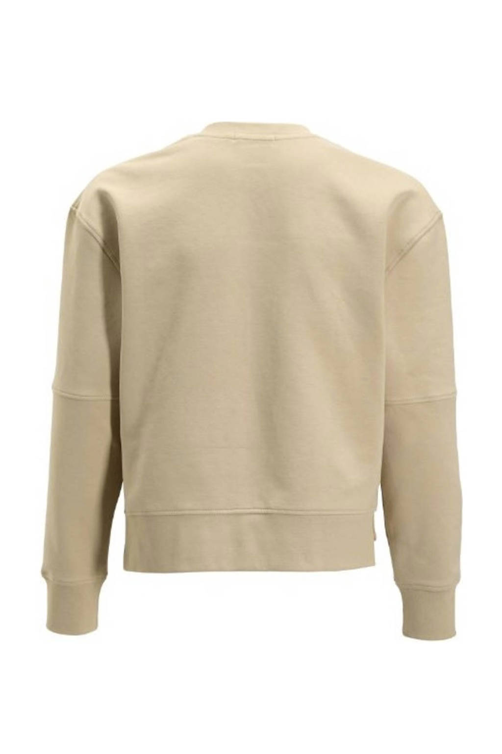 Calvin Klein sweater met logo beige