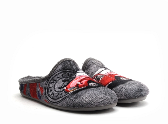 Calzamur cm confort chaussons homme 589 gris