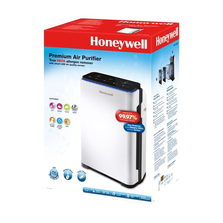 Honeywell Premium Luftreiniger mit True Hepa Filter, 1 St