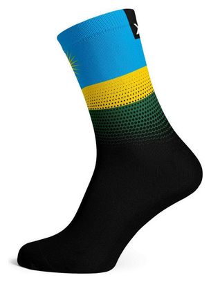 Paire de Chaussettes - Rwanda Black Flag Socks - Rwanda