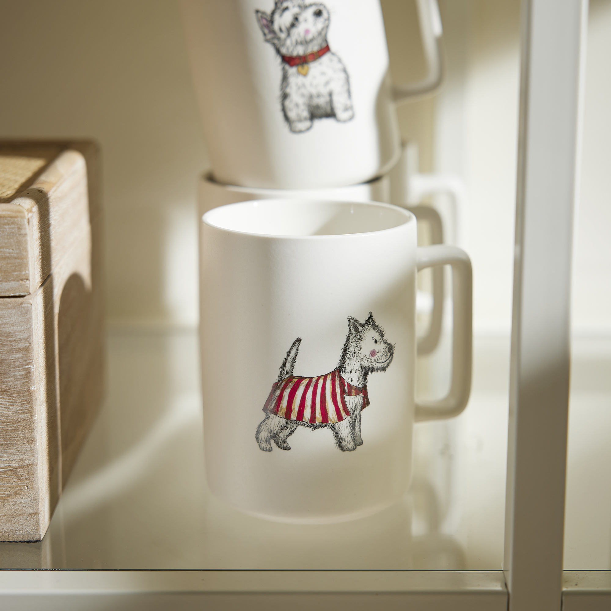 Becher Hund/Katze, Hund/Mantel, 400 ml