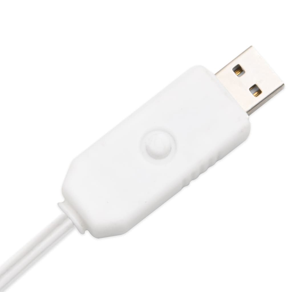 Bouleau blanc à led 48 led blanc chaud 120 cm