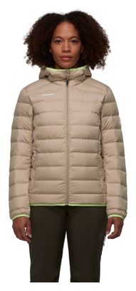 Doudoune Duvet Femme Mammut Waymarker IN Hooded Beige