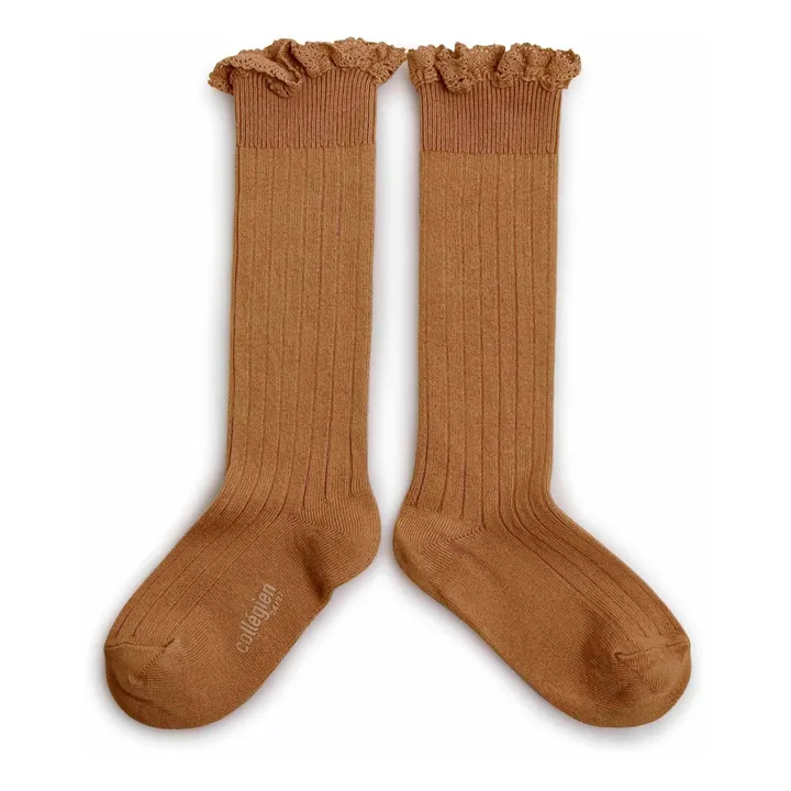 Collégien Chaussettes Joséphine | Caramel