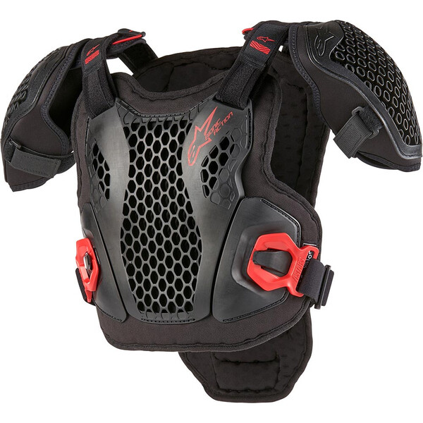 Alpinestars - Gilet anatomique enfant Youth Bionic Action Noir / Rouge