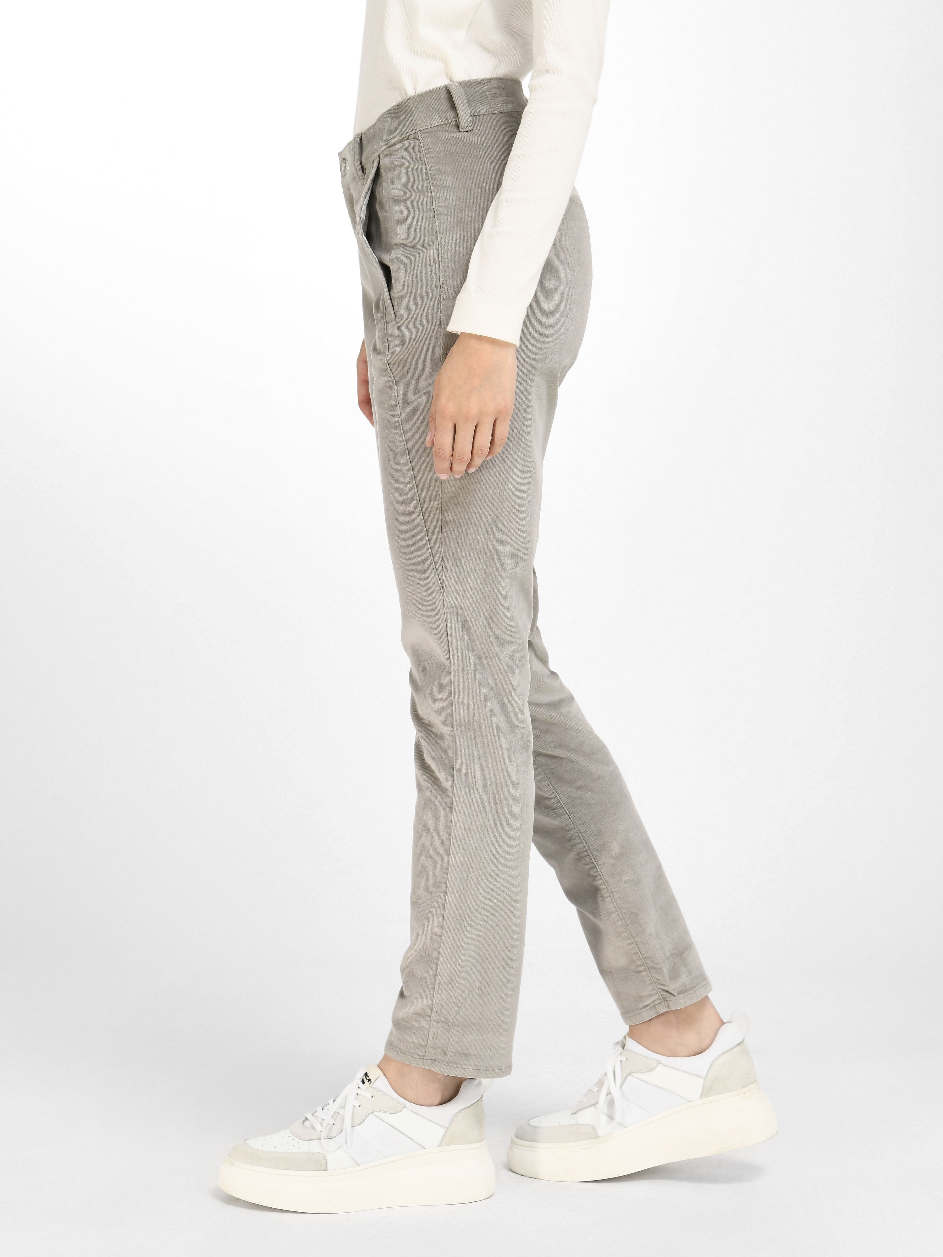 Relaxed Fit-Feincord-Hose