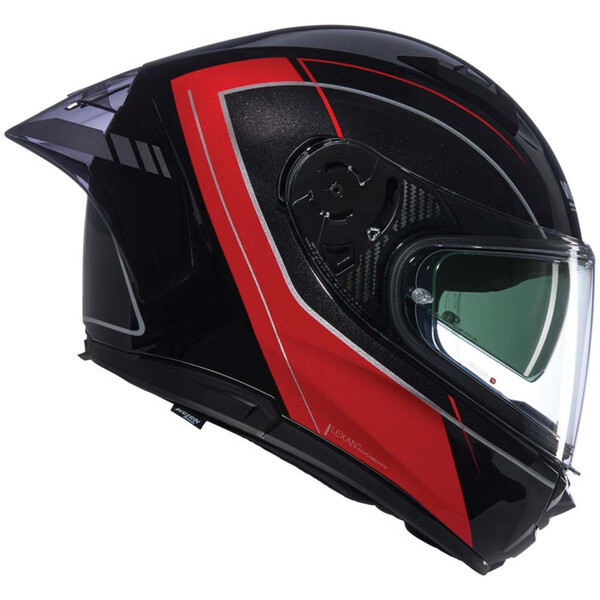 Nolan - Casque N60-6 Sport Mesmerico Noir / Rouge / Métal