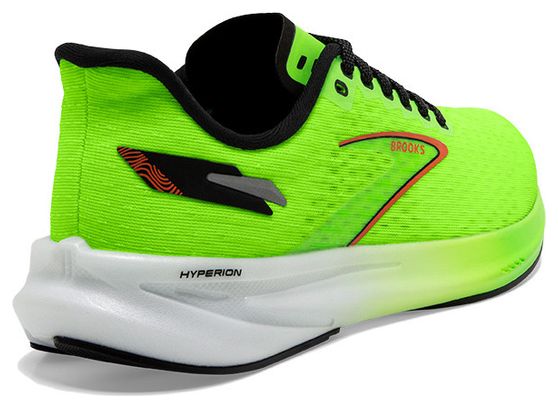 Chaussures Running Brooks Hyperion Vert Orange Homme