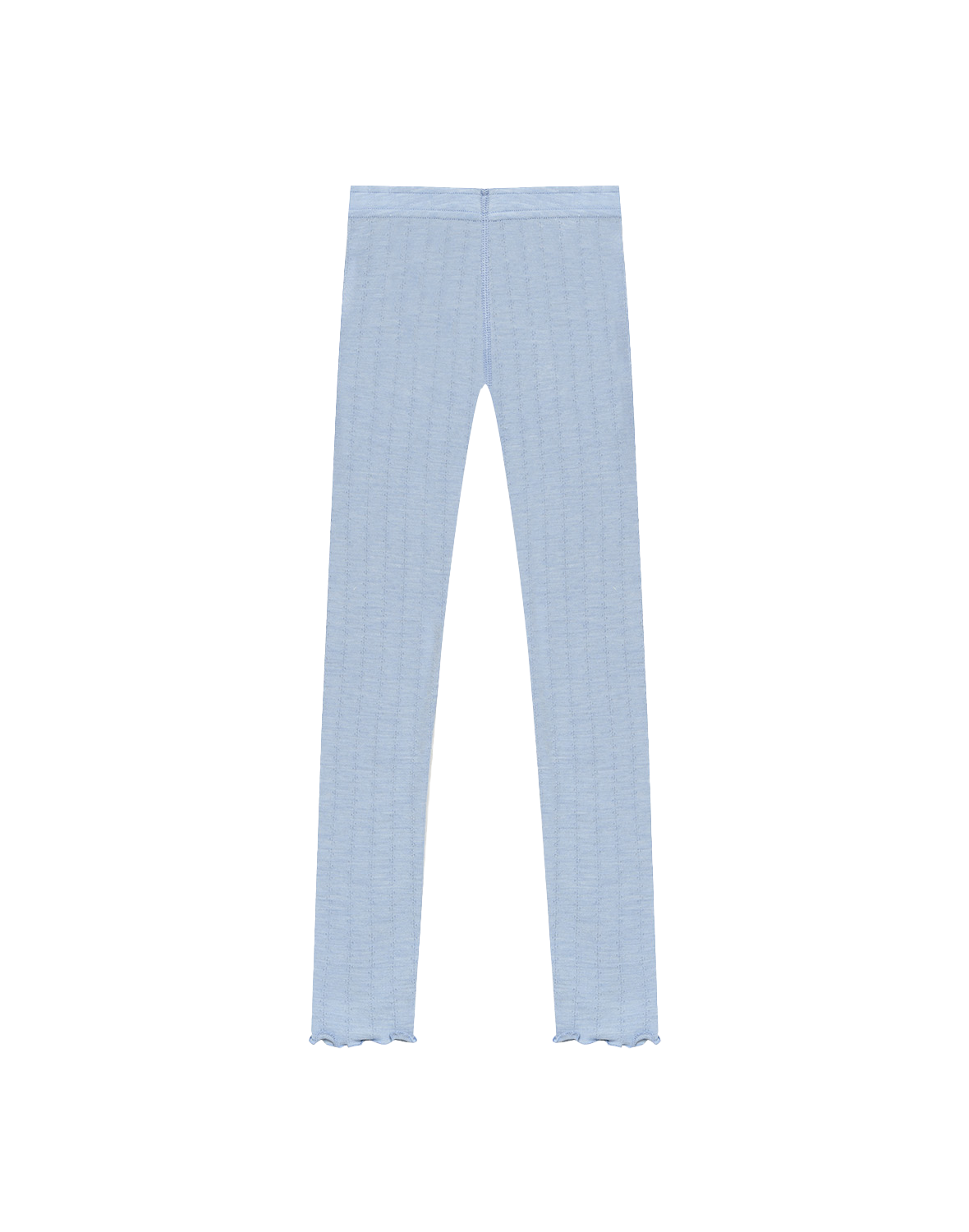 Pointelle legging van merinowol/zijde voor kinderen
