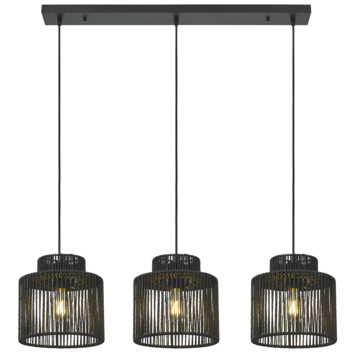 GAMMA hanglamp James zwart Ø20 cm