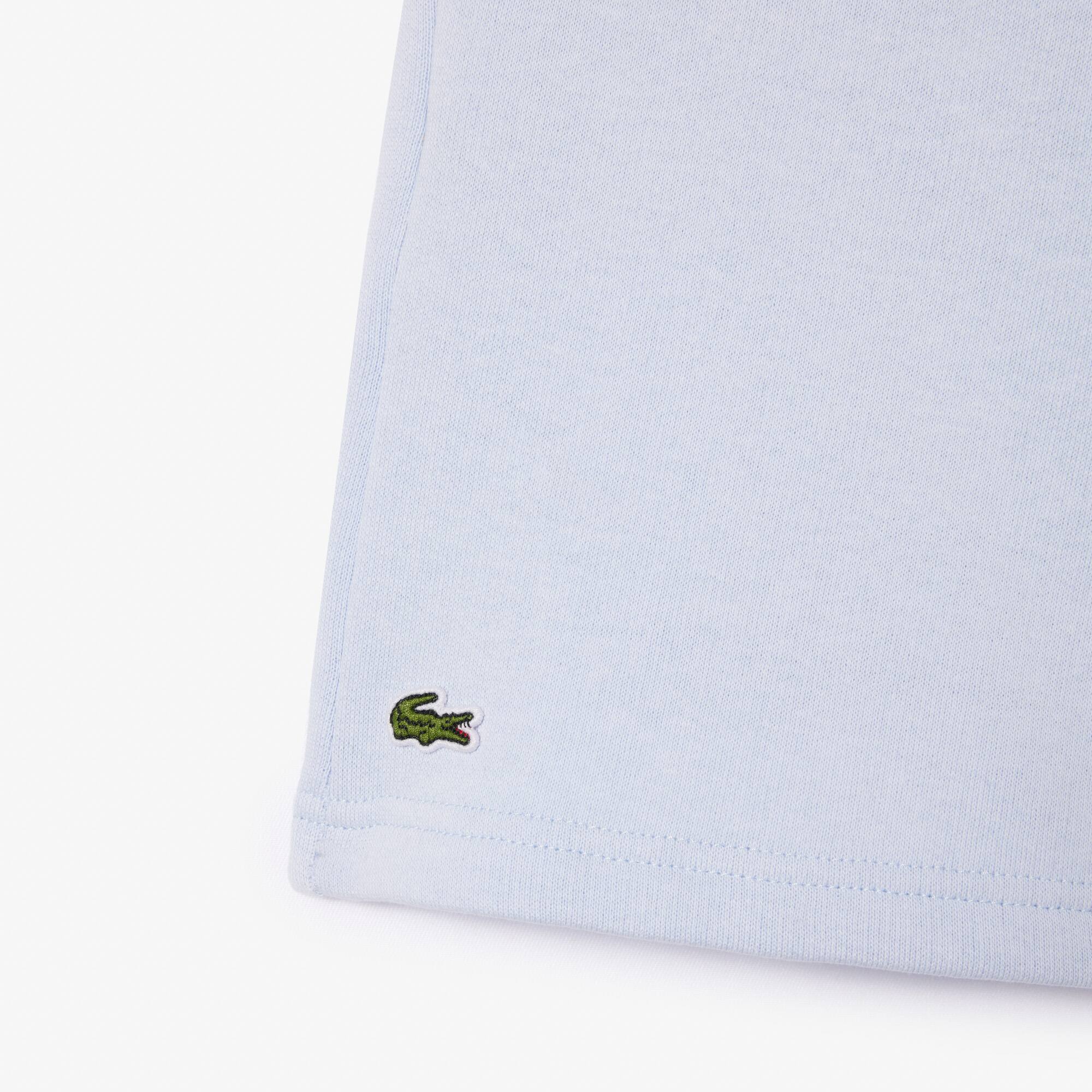Kinder LACOSTE Shorts aus aufgerautem Bio-Baumwoll-Fleece Hosen - Blau - Lacoste - Kinder