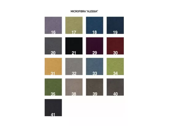 Lit escamotable vertical noyer avec canapé tissu Bounto 140x190 de tissu-Couleur Microfibre 32