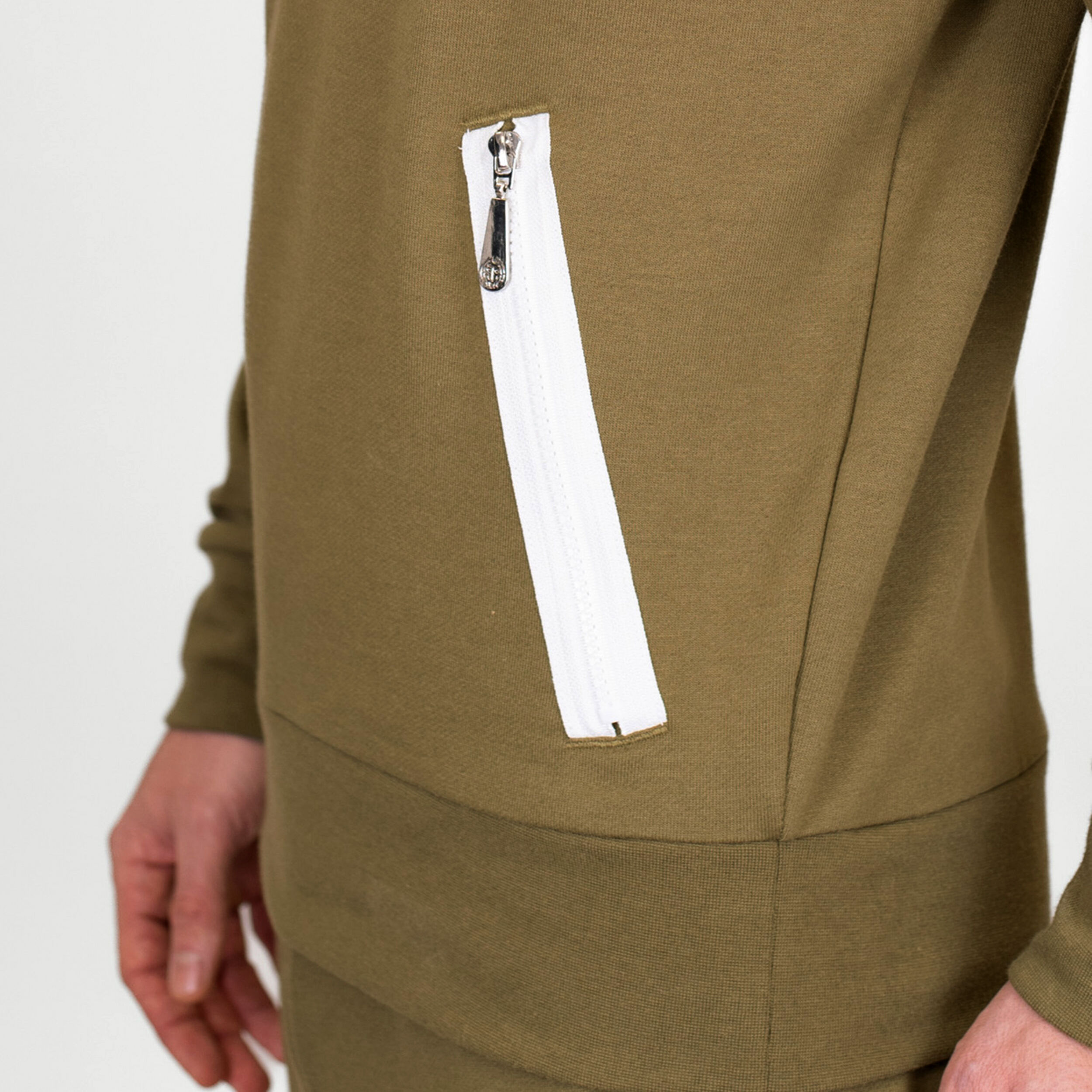 BIDI BADU Chill Crew Sweat-shirt Hommes - Vert Olive