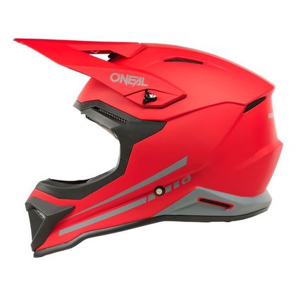 Casque cross O'Neal 1SRS - SOLID 2025 - Rouge