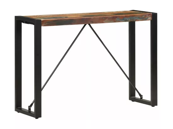 Table console 110x35x76 cm Bois de récupération massif