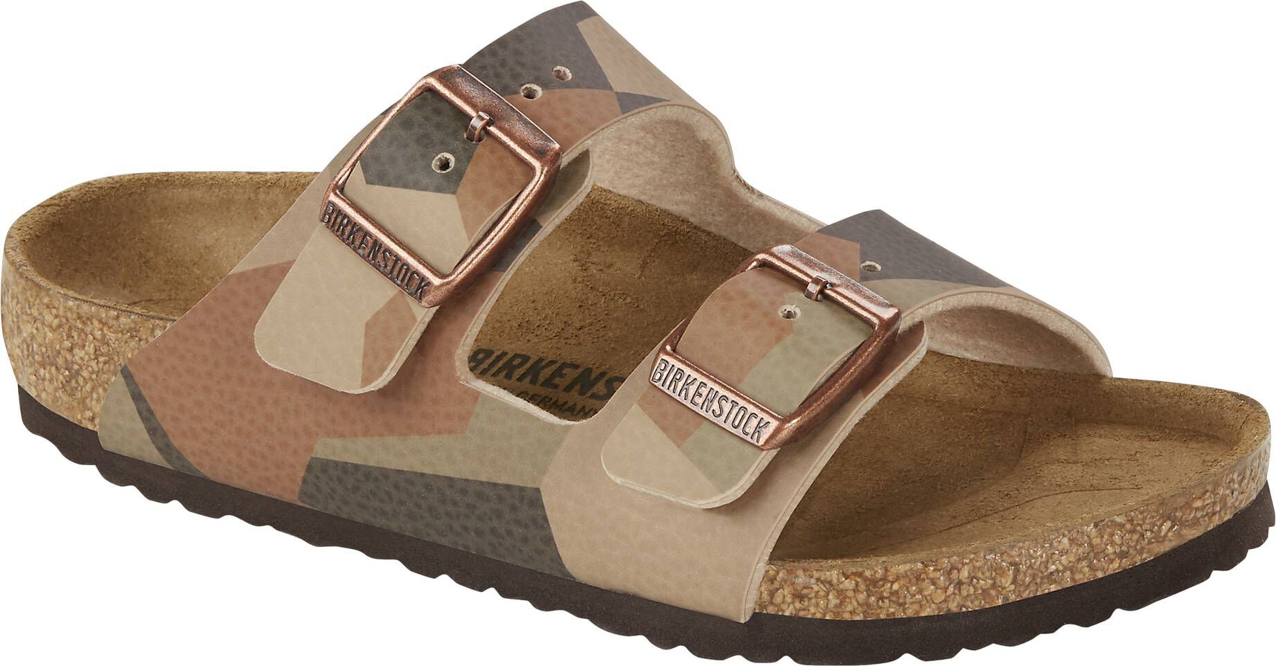 Birkenstock| Kinder Pantolette ARIZONA GEOMETRICK CAMO
