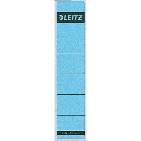 Leitz Rückenschilder schmal, blau, 10 Stück