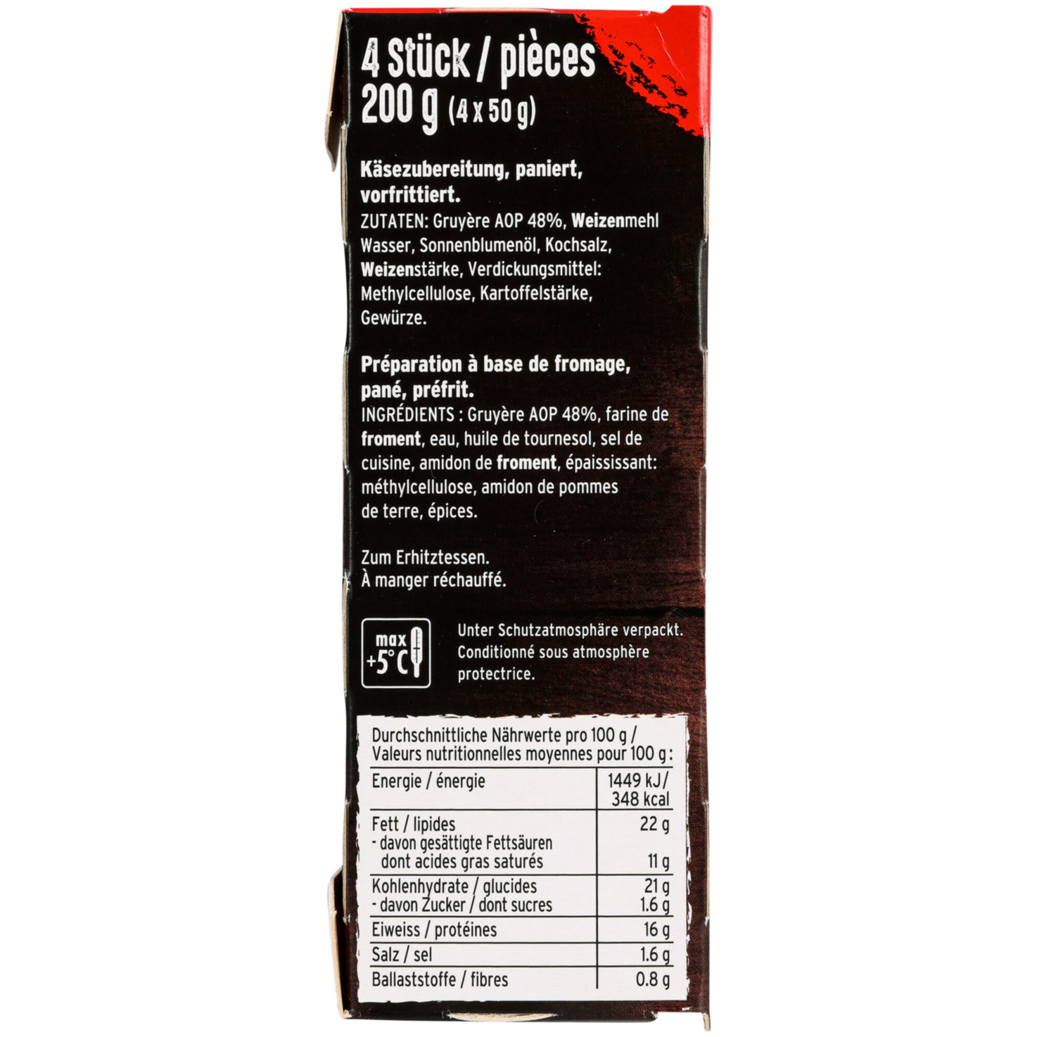 Baer Croc Tradition Gruyère AOP 4x50g