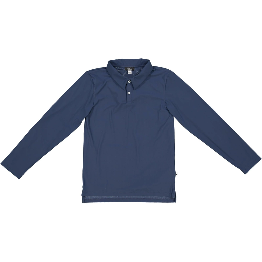 Kalani Sunwear UV-Schutz Poloshirt Palma blue