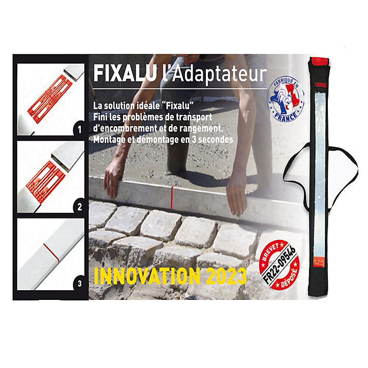 Adaptateur pour règle de maçon Ocai Fixalu