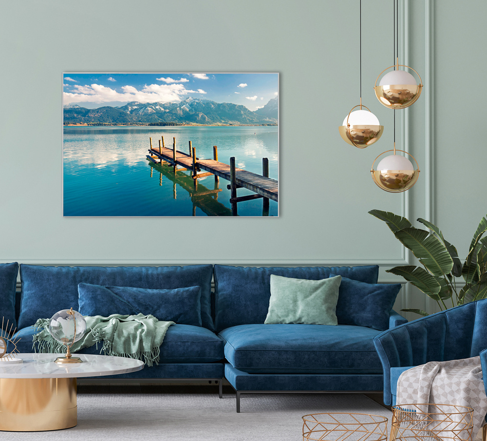 Akustikbild LANGER STEG 80x120cm, 7kg