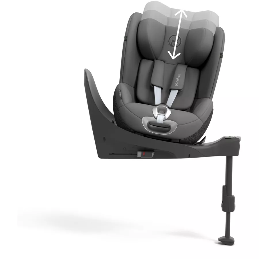 cybex PLATINUM Reboarder Sirona T I-Size Mirage Grey mit Basisstation Base T