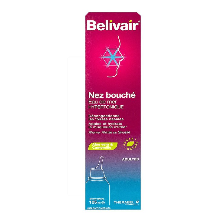 Belivair spray nasal hypertonique 125ml
