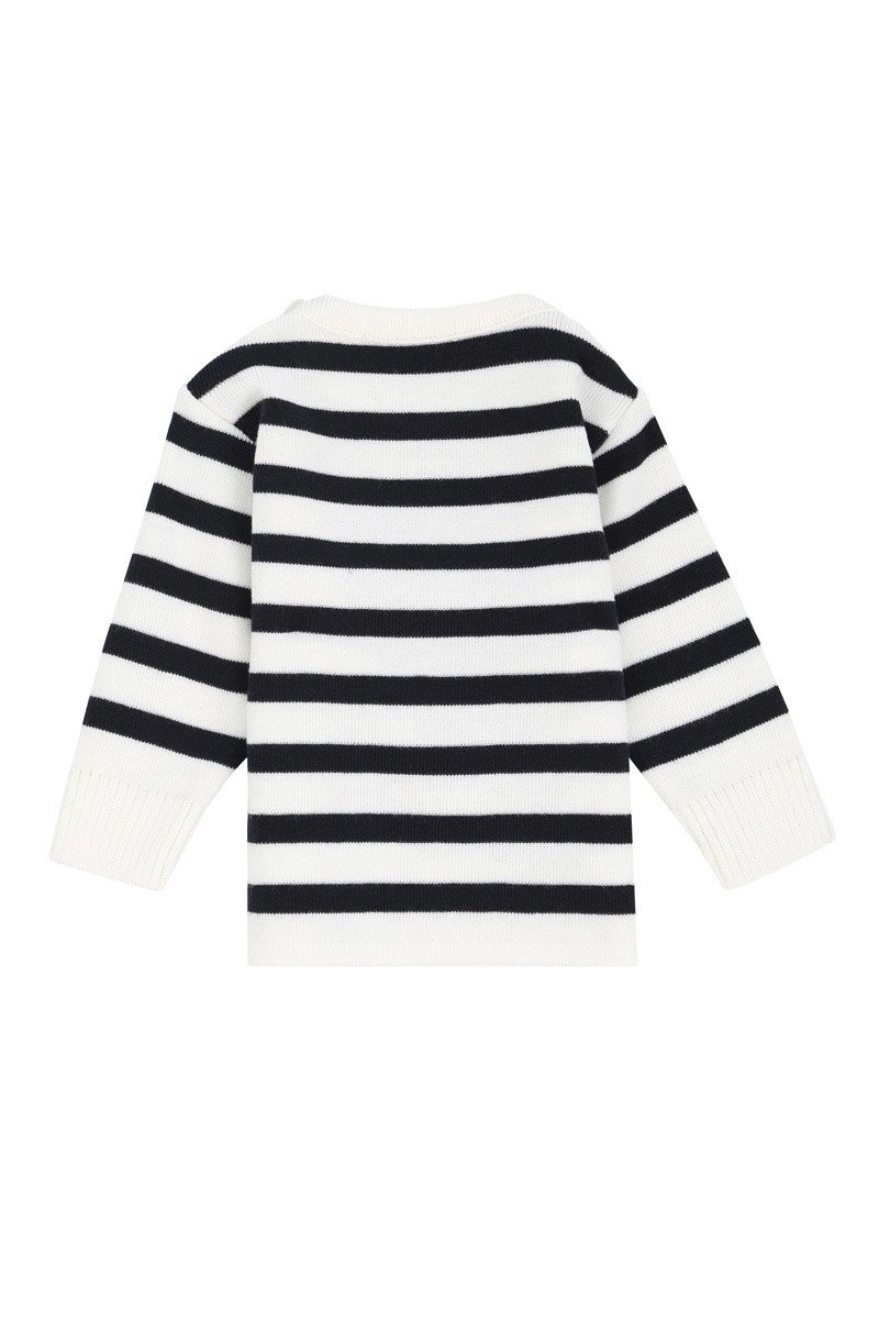 Pull marin rayé 