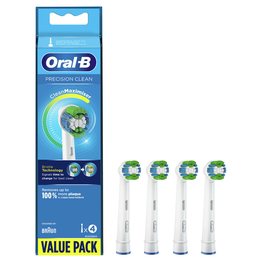 Oral-B Precis Clean børstehode 4 stk
