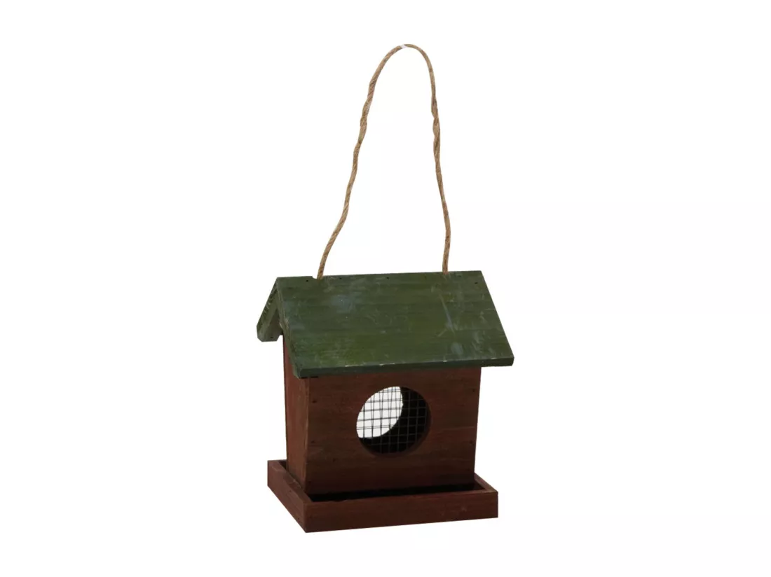 Mangeoire à oiseaux en bois Kobe