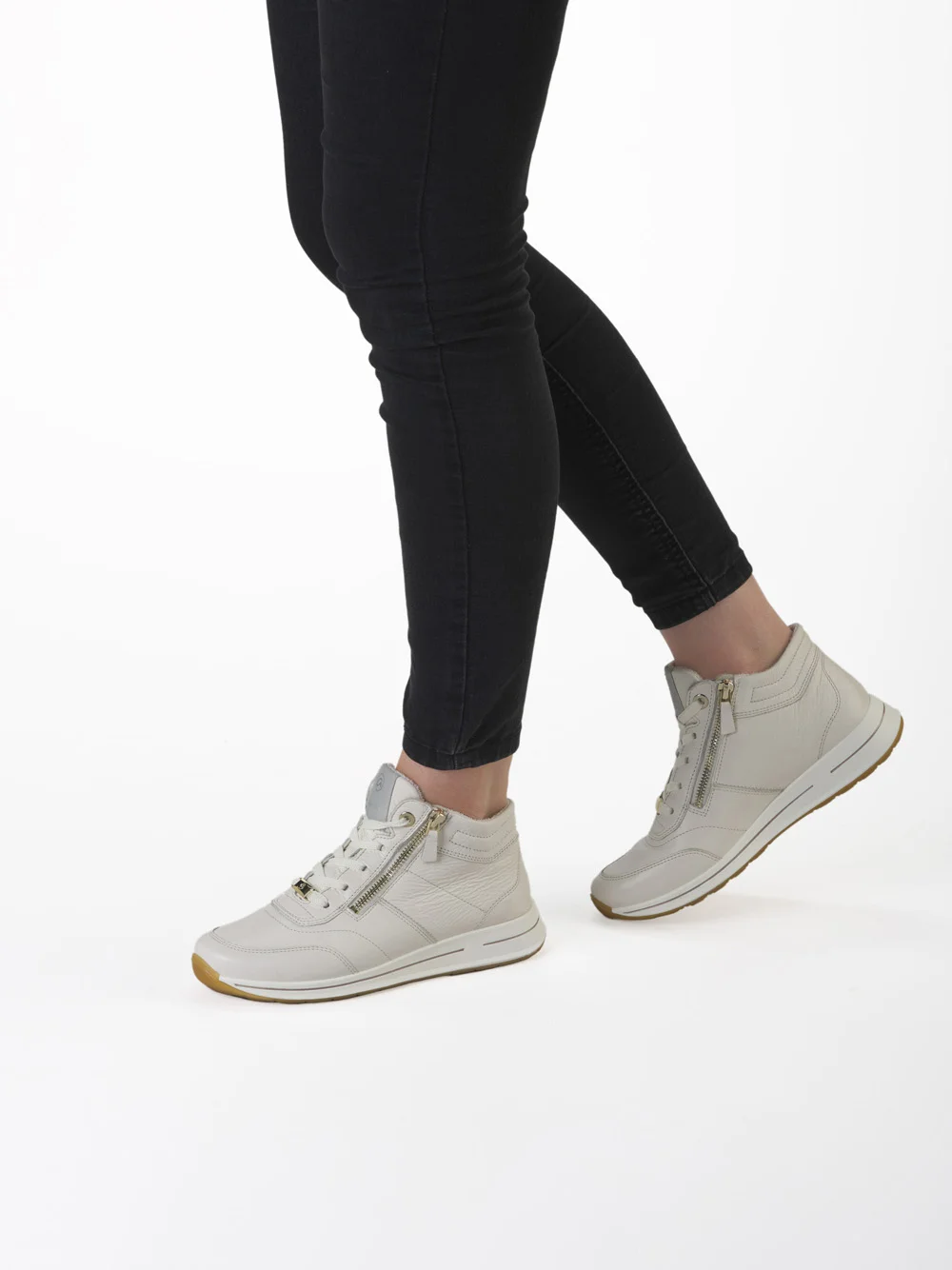 Stiefelette Osaka cream