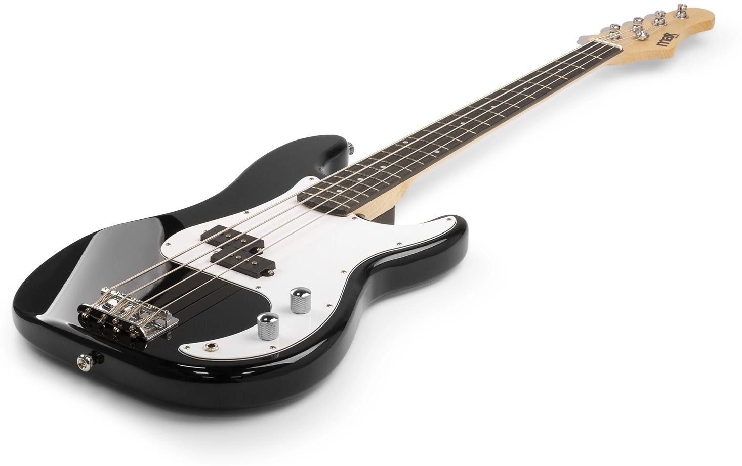 E-Bass GigKit Schwarz<br>Bass Gitarrenset