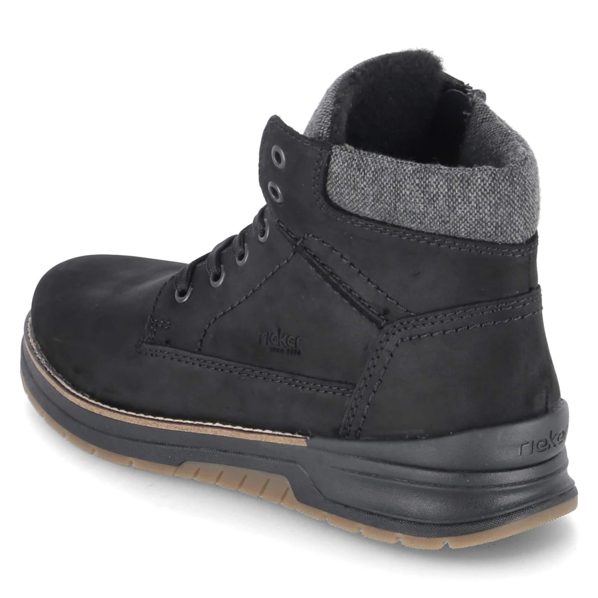 RiekerSchnürstiefeletten - schwarz
