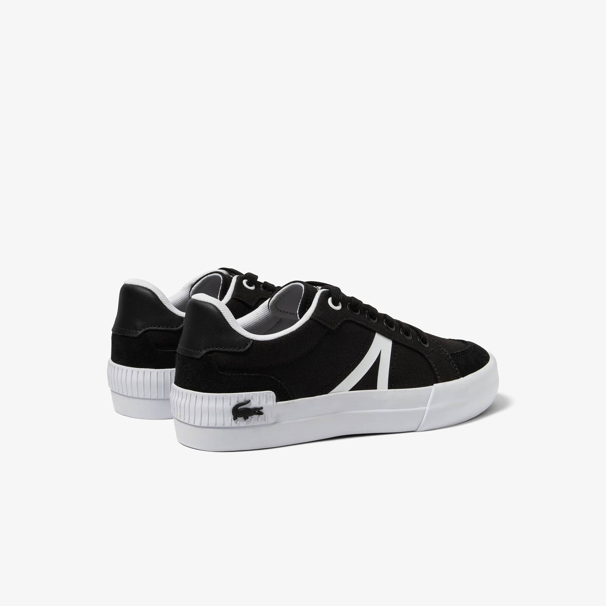 Sneakers L004 junior Lacoste en textile Sneakers - Noir - Lacoste - Enfant