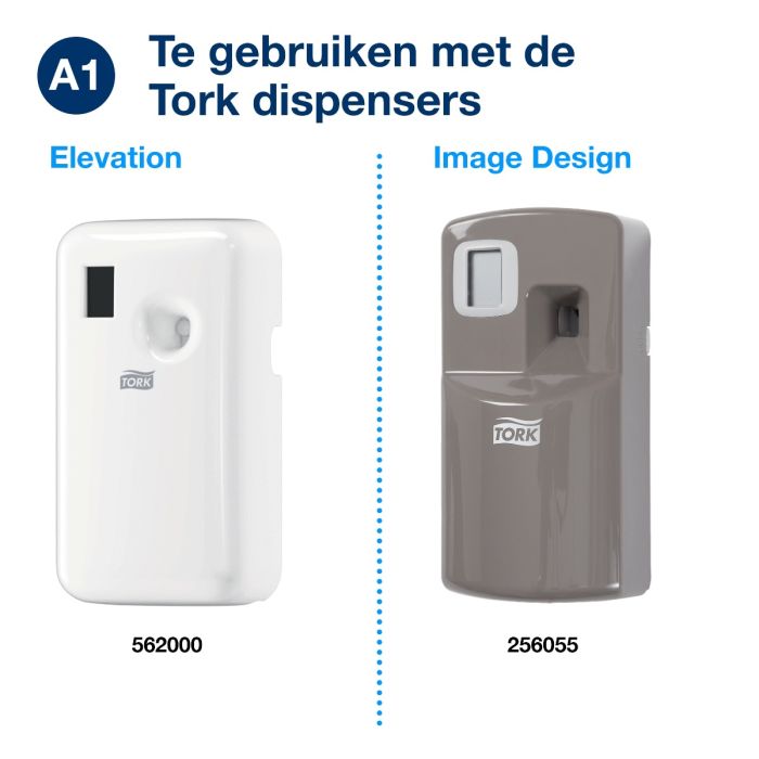 Tork Luchtverfrisser 12st Spray met Citrusgeur A1 Flexibele Instellingen, 12 vullingen (236050)