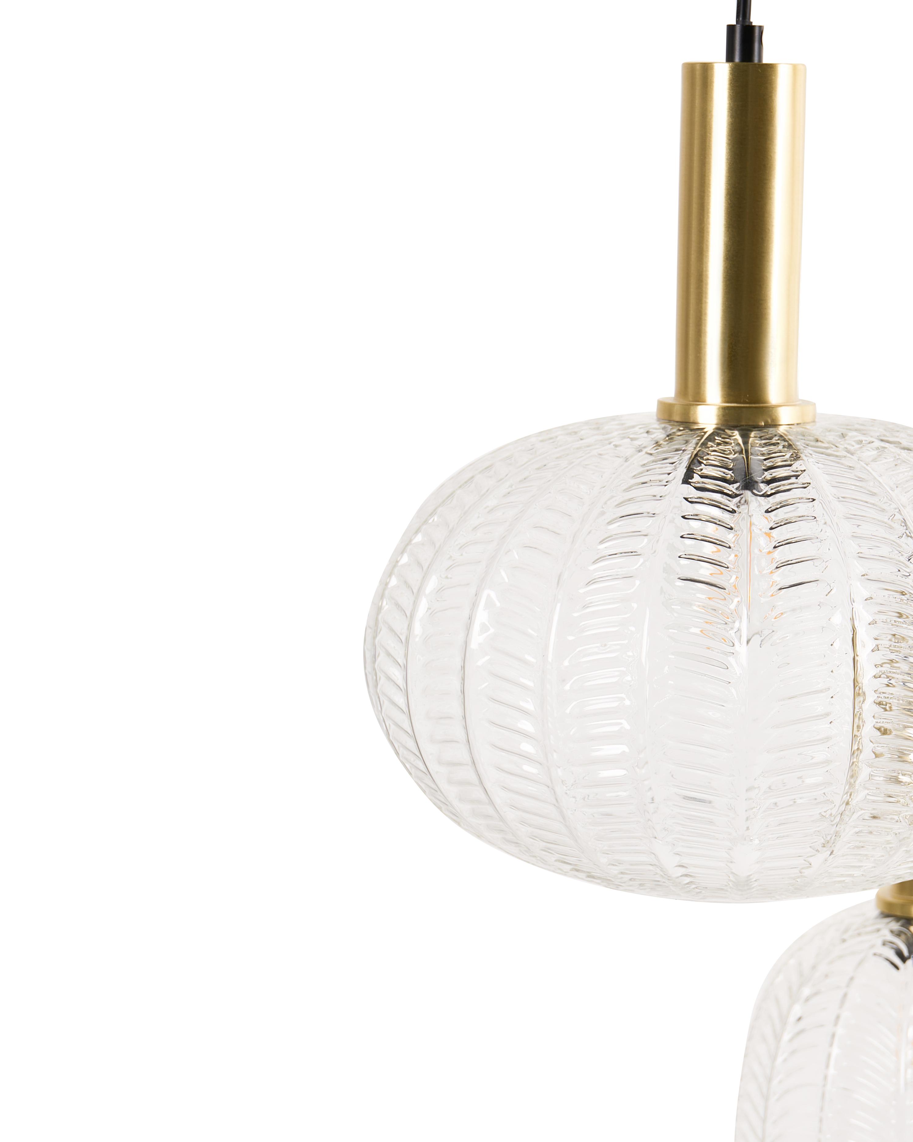 Hanglamp NJORO Glas Transparant