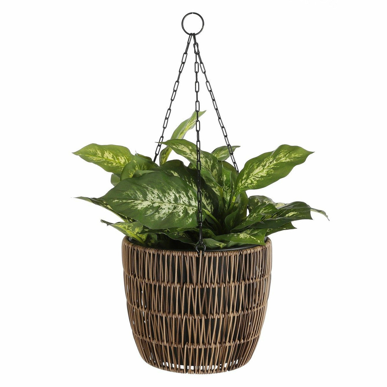 Mica Decorations Kunstplant Dieffenbachia - groen - 40 cm -in pot