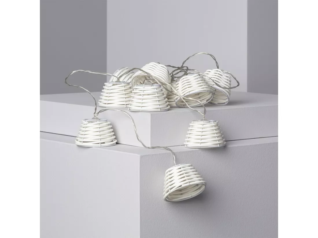 Guirlande LED Solaire Digha 1,8m Blanc