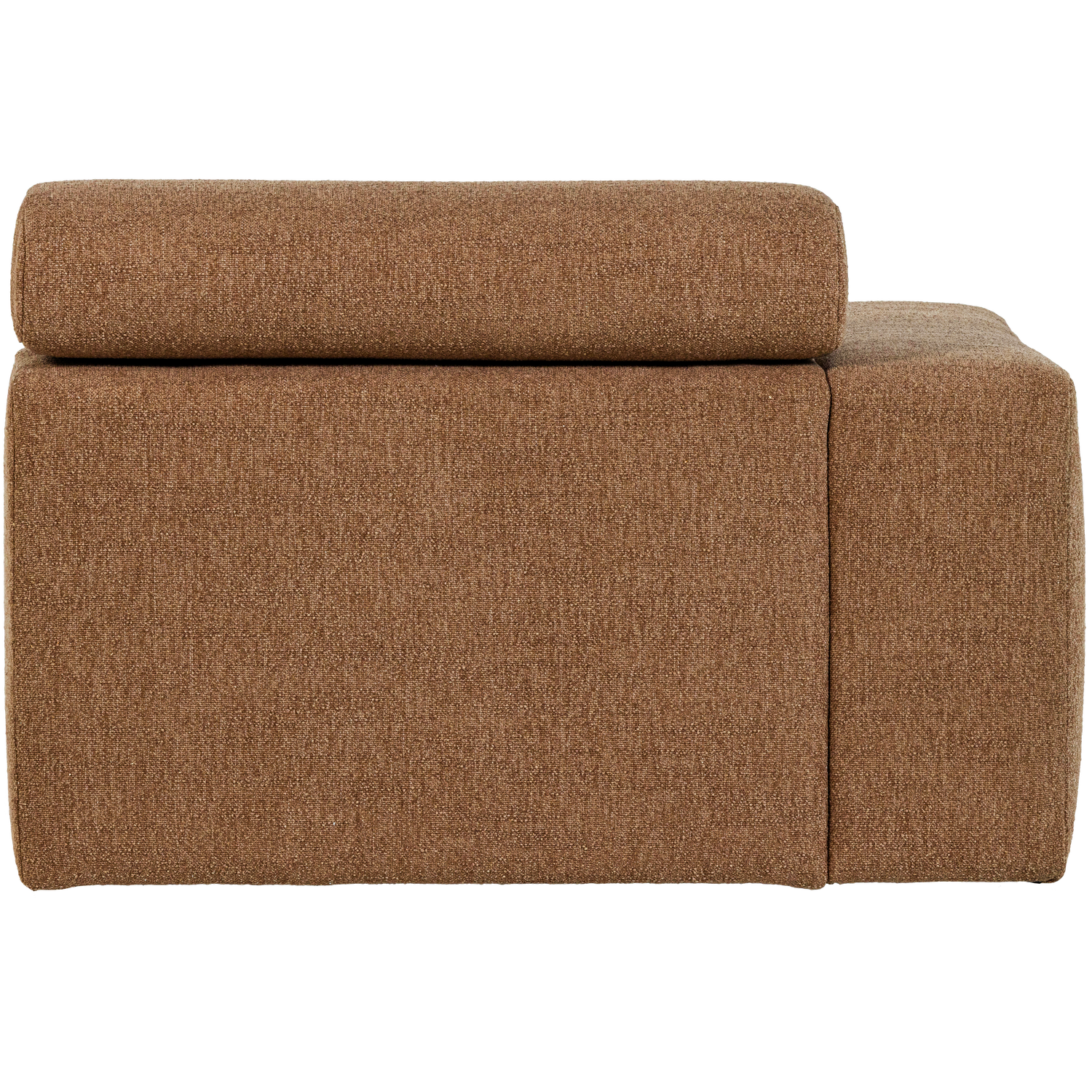 WOOOD Novi 1-Zits Element Bank Arm Links - Polyester - Karamelbruin