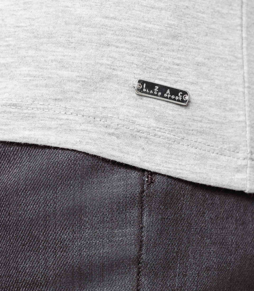 T-shirt manches longues gris