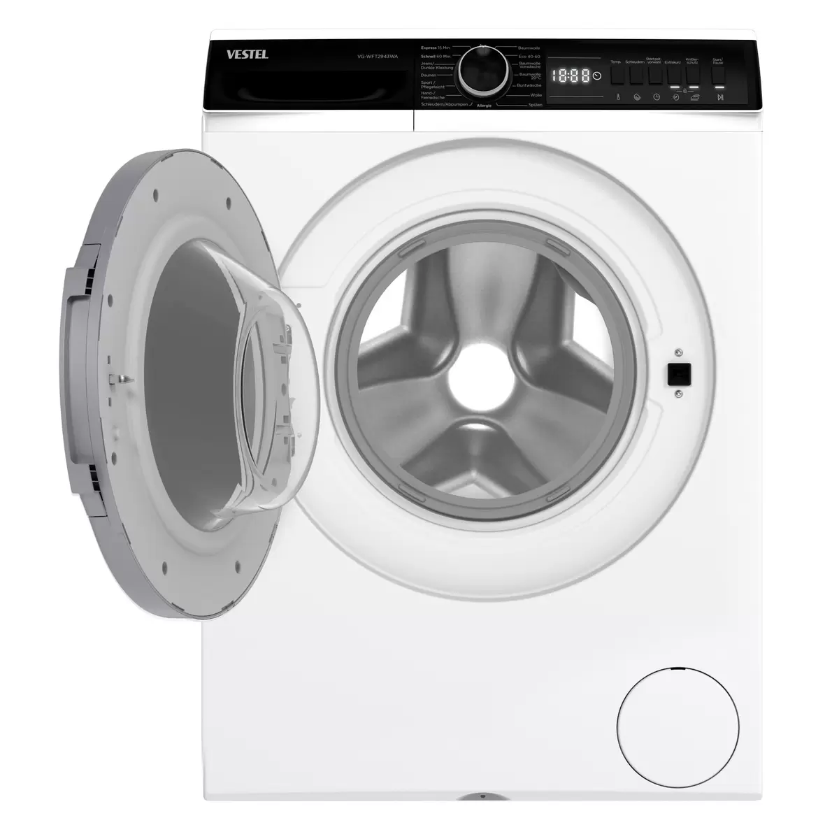 Waschmaschine 7kg VESTEL VG-WFT2743WA, Set mit weiss