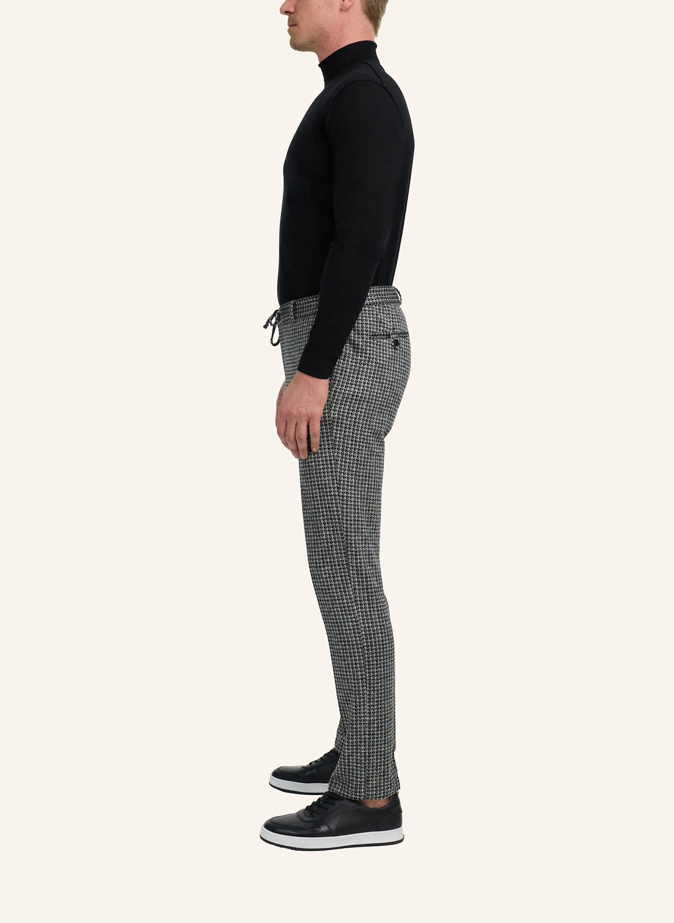 ZUITABLE Anzughose DISPARTAFLEX Slim Fit aus Jersey