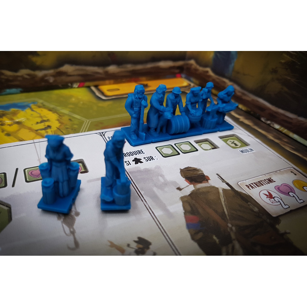 Scythe - Ouvriers réalistes