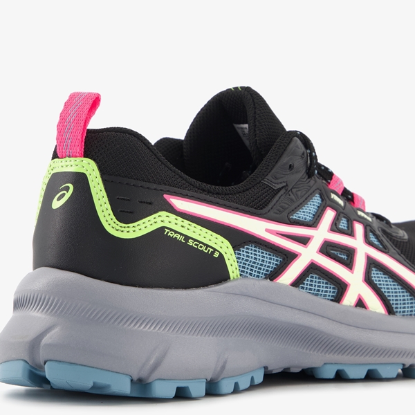 Asics Trail Scout 3 dames hardloopschoenen zwart