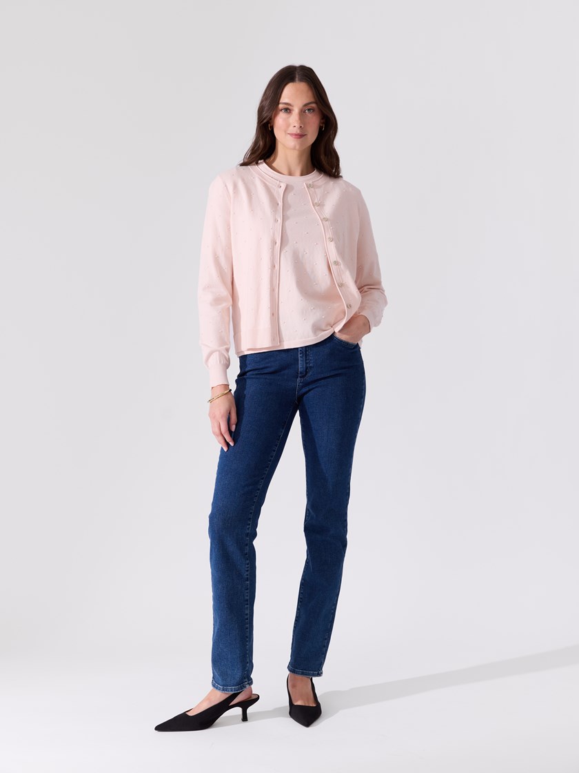 Lucilla cardigan Petal Pink