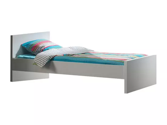 DEBBIE - Lit 90x200cm + Chevet + Armoire 2 Portes