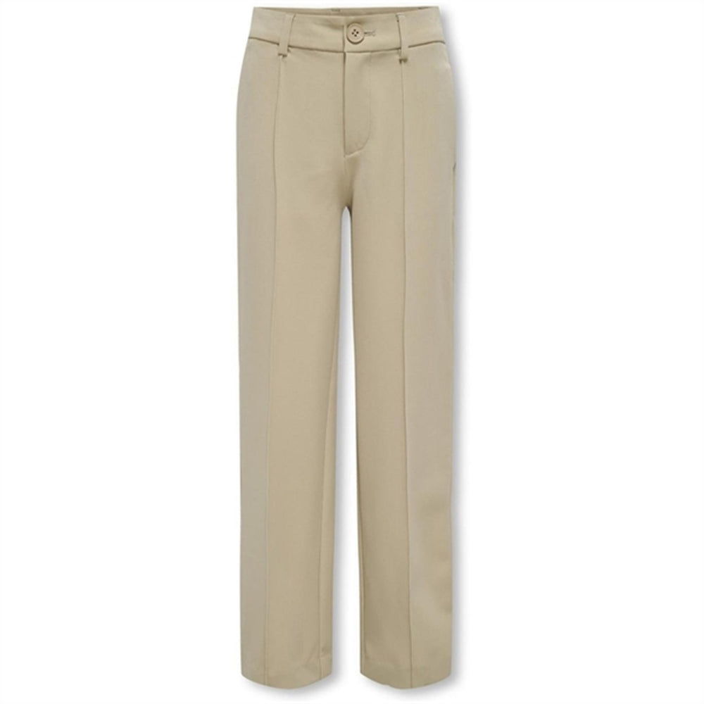 Køb Kids ONLY White Pepper Lana Pintuck Bukser
