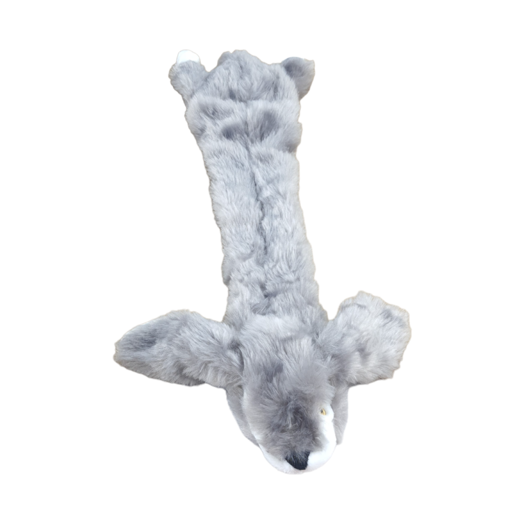 Jouet lapin alisa gris 55 cm pour chien